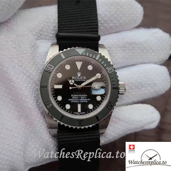 Swiss Rolex Yacht-Master Replica 268655 Nylon strap 40MM - WatchesReplica.is