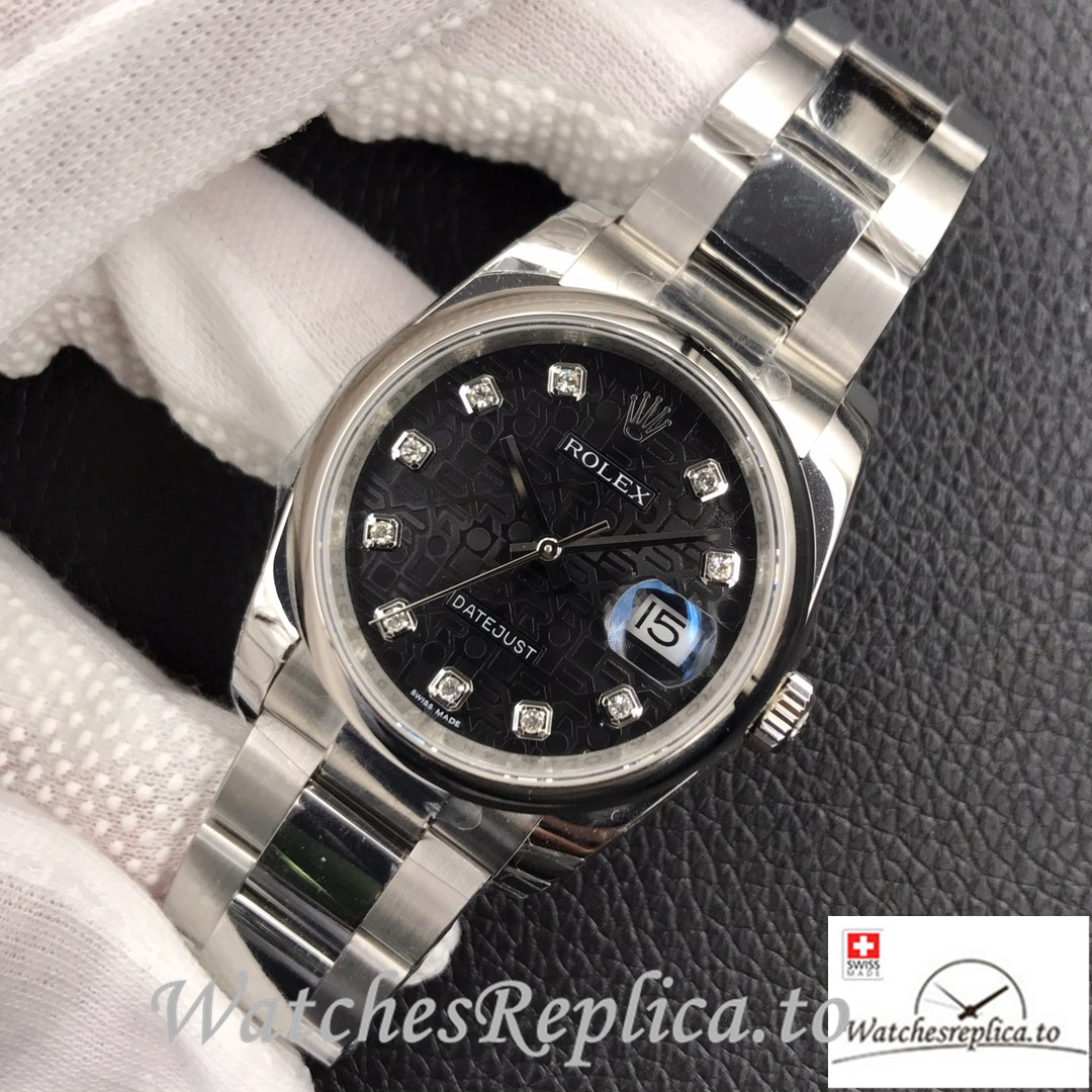 Swiss Rolex Datejust 126334 Replica Stainless steel strap 41MM - WatchesReplica.is