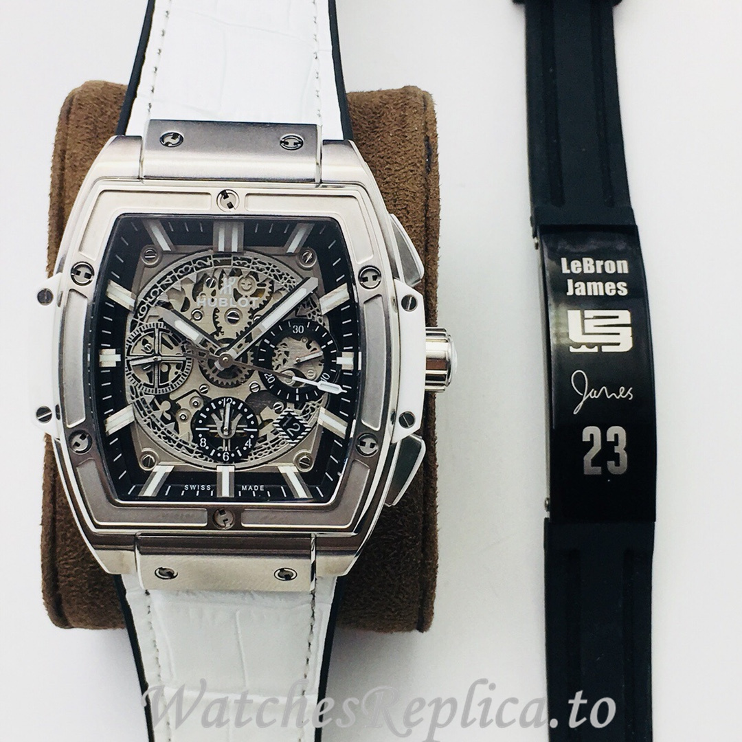 Hublot Replica SPIRIT OF BIG BANG Leather strap 42MM - WatchesReplica.is