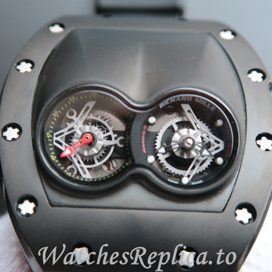Richard Mille Replica RM053 Rubber strap 50MM - WatchesReplica.is