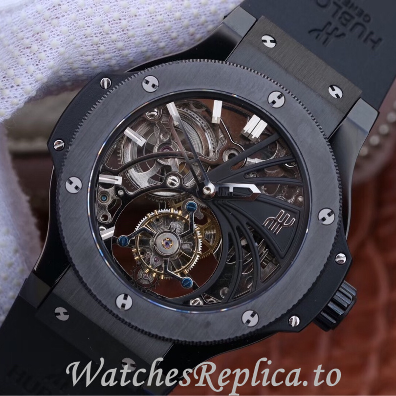 Hublot Replica Big Bang Rubber strap 44MM - WatchesReplica.is