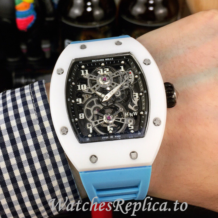 Richard Mille Replica RM17-01 Rubber strap 50MM - WatchesReplica.is