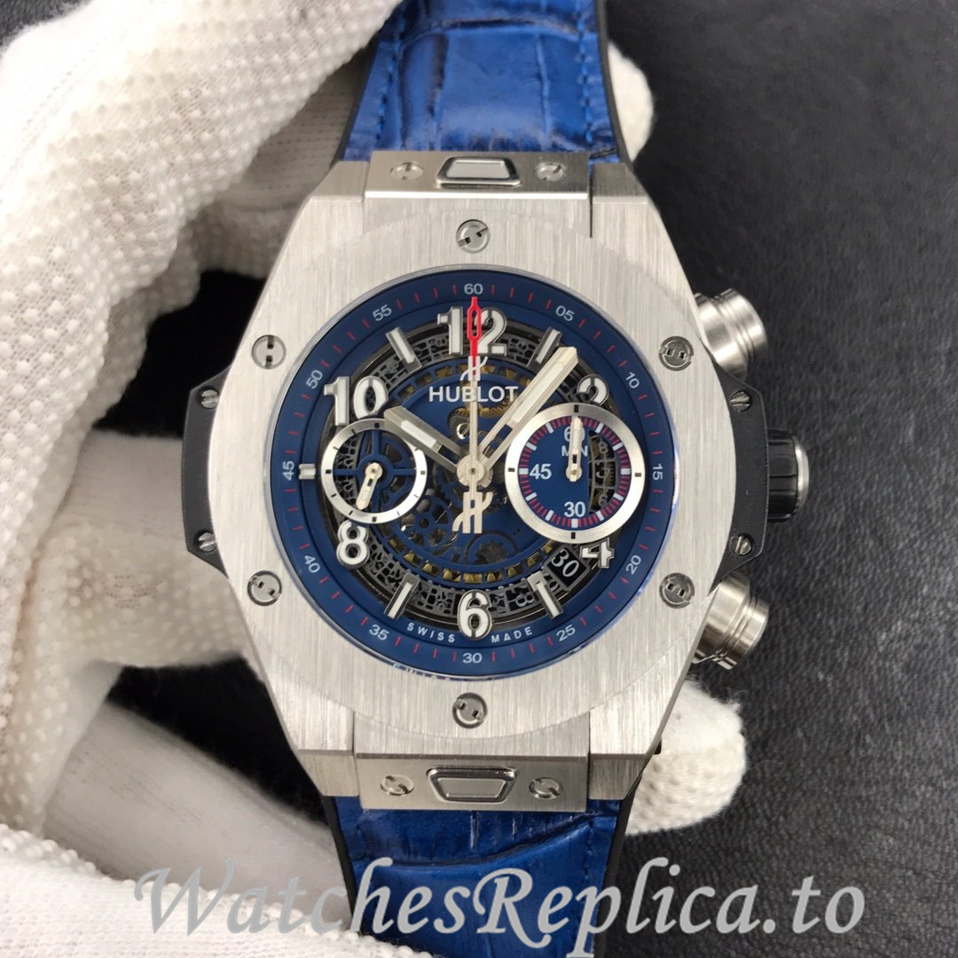 Hublot Replica 411.NM.1170.RX Rubber strap 45MM - WatchesReplica.is