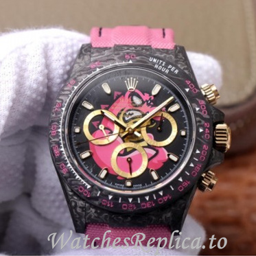 Swiss Rolex Daytona Replica 116588 Canvas strap 40MM - WatchesReplica.is