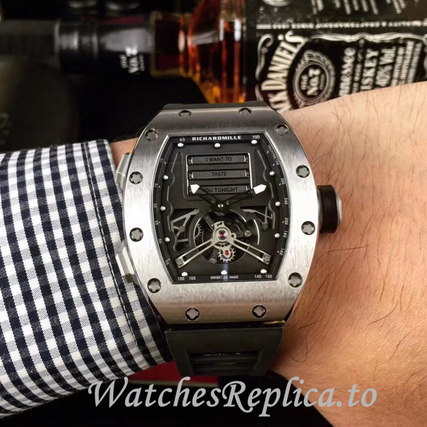 Richard Mille Replica RM69Ti Rubber strap 50MM - WatchesReplica.is