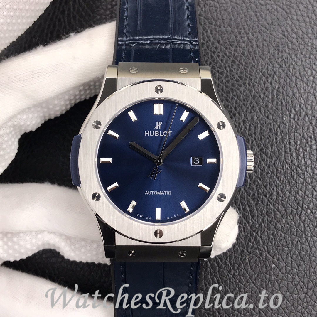 Hublot Replica Classic Fusion Series Leather strap 45MM - WatchesReplica.is