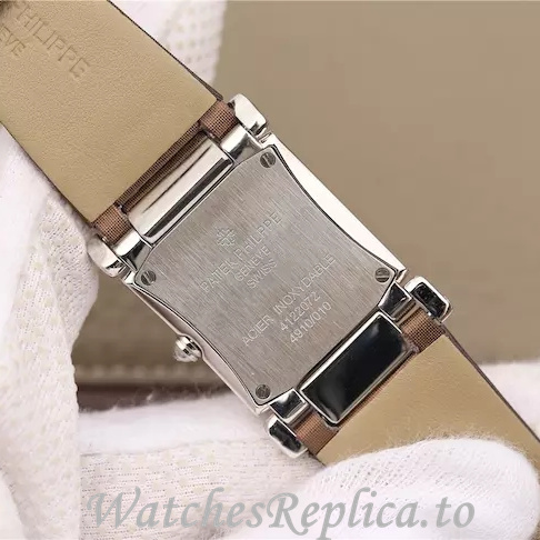 Patek Philippe Replica Twenty-4 Leather strap 30MM - WatchesReplica.is