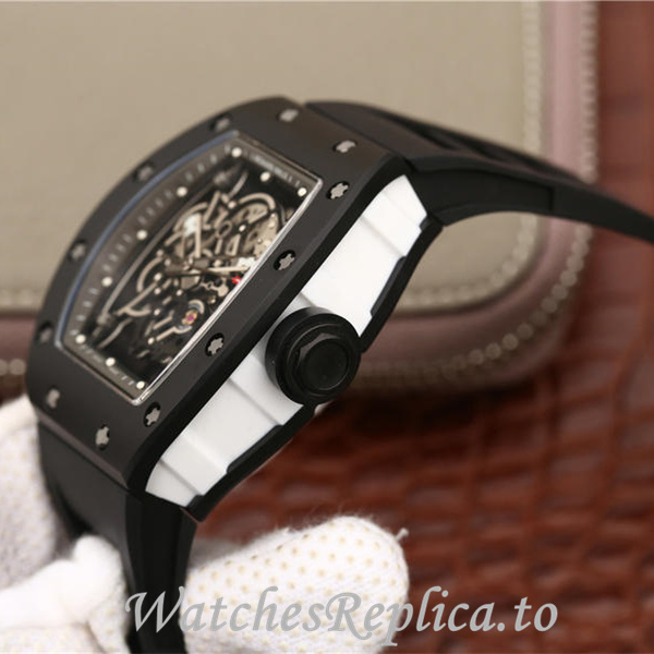 Richard Mille Replica RM055 Rubber strap 50MM - WatchesReplica.is