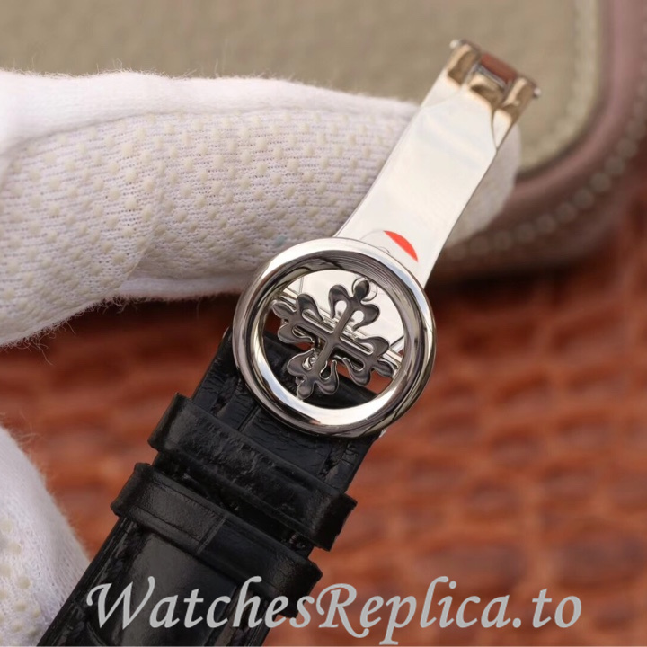 Patek Philippe Replica Complications 5396 Leather strap 38.5MM - WatchesReplica.is