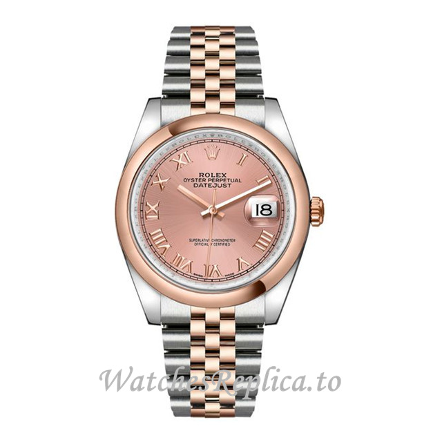 Replica Rolex Datejust 116201-17 36MM Stainless steel strap Mens Watch - WatchesReplica.is
