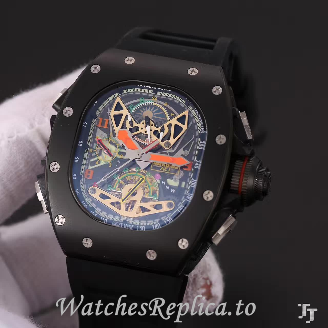 Richard Mille Replica RM50-02 Rubber strap 41MM - WatchesReplica.is