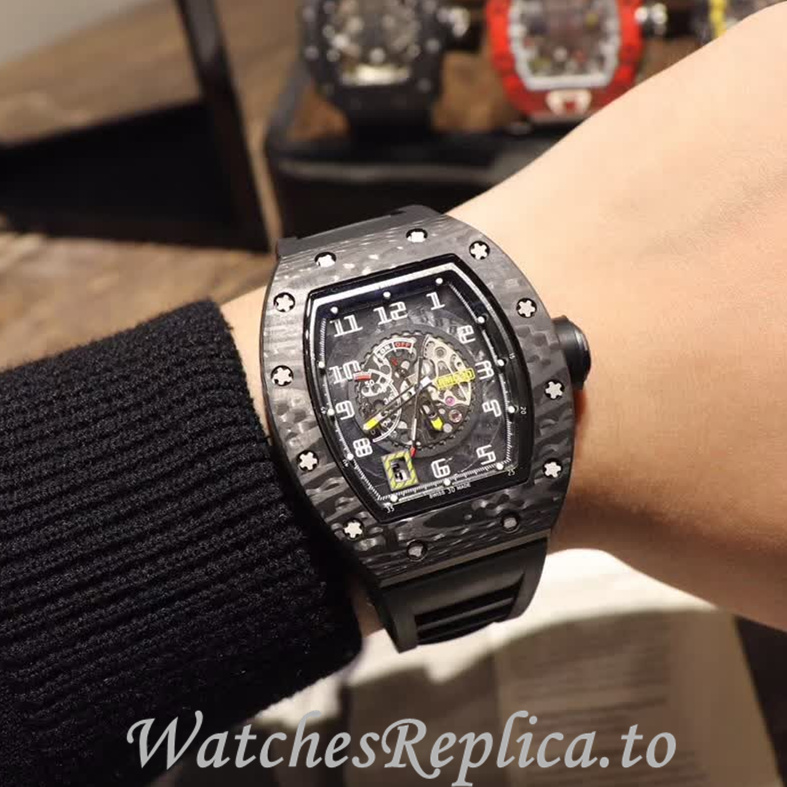 Richard Mille Replica RM030 Rubber strap 50MM - WatchesReplica.is