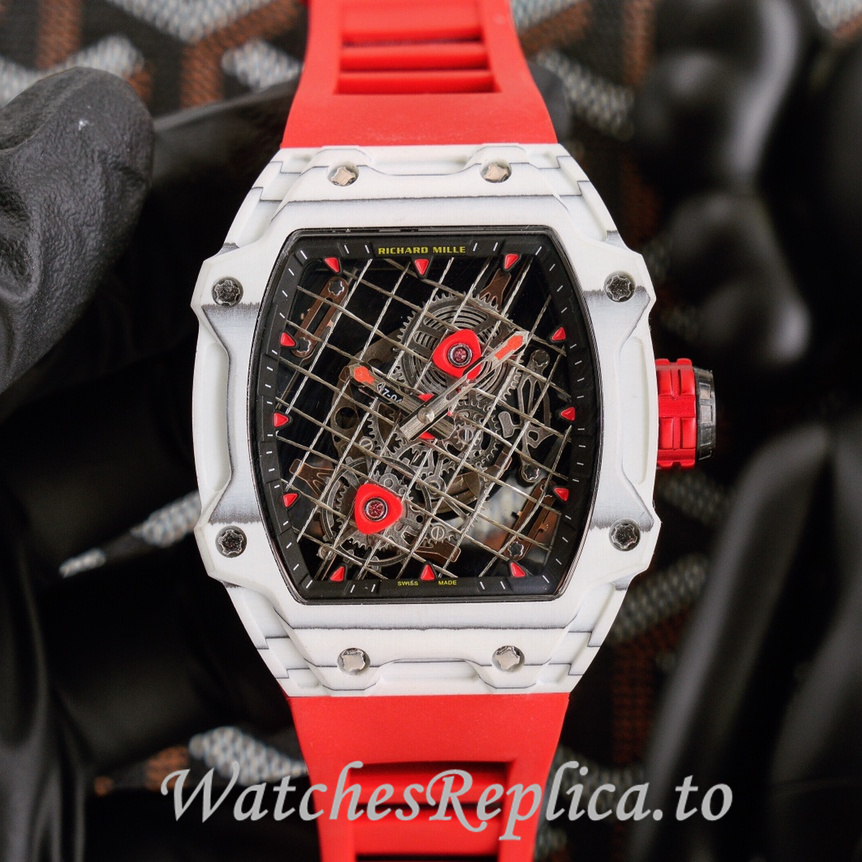 Richard Mille Replica RM27-04 Rubber strap 47.25x38.4MM - WatchesReplica.is
