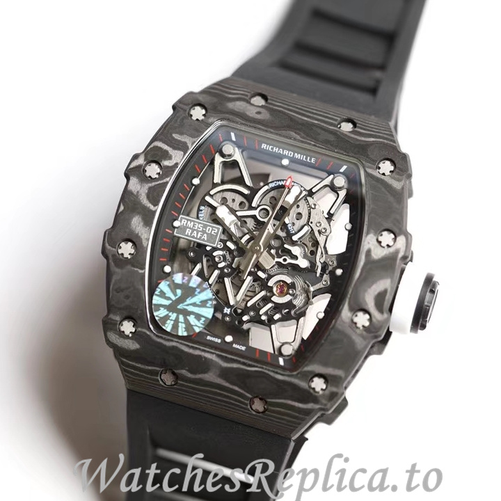 Richard Mille Replica RM35-02 Rubber strap 50MM - WatchesReplica.is