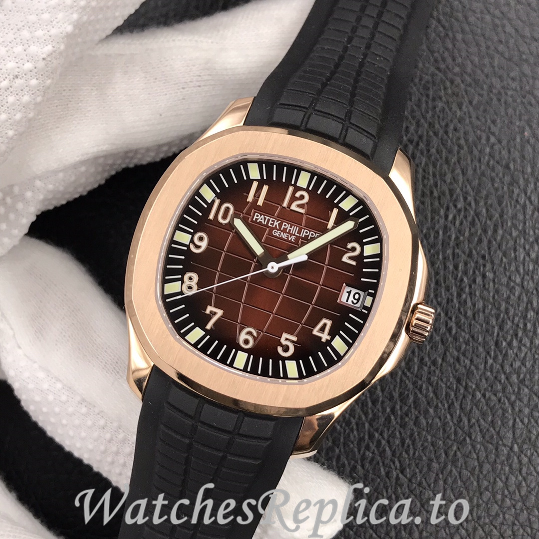 Patek Philippe Replica Aquanaut 5167 Rubber strap 40MM - WatchesReplica.is