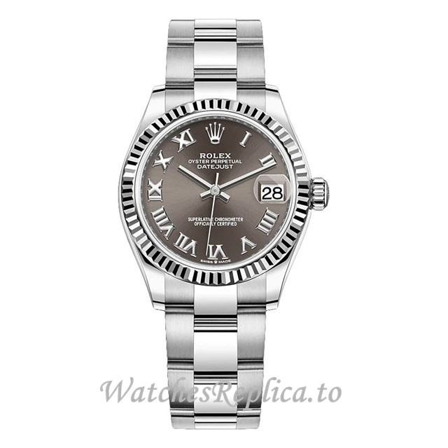 Replica Rolex Datejust m278274-0021 31MM Stainless steel strap Ladies Watch - WatchesReplica.is