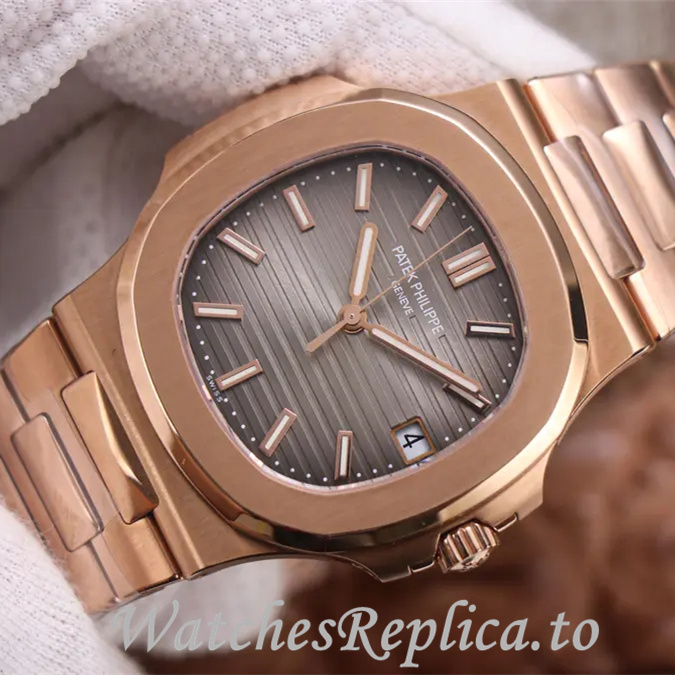 Patek Philippe Replica Nautilus 5711 Stainless steel strap 40MM - WatchesReplica.is