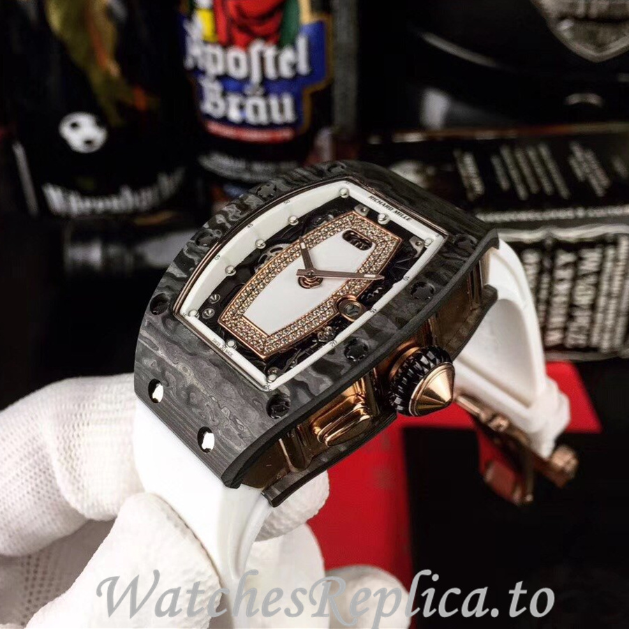 Richard Mille Replica RM037 Rubber strap 45MM - WatchesReplica.is