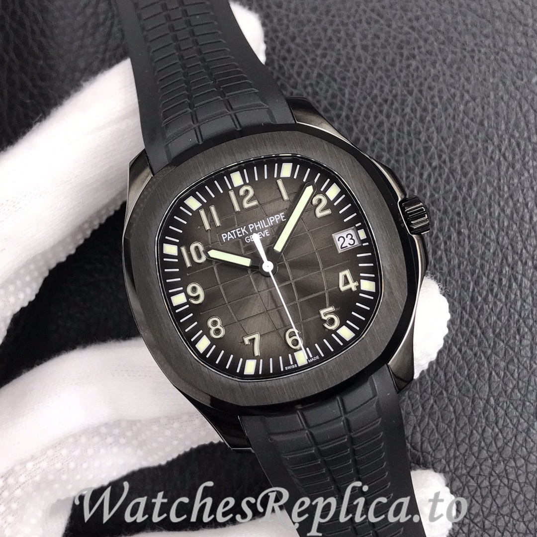 Patek Philippe Replica Aquanaut 5167 Rubber strap 40MM - WatchesReplica.is