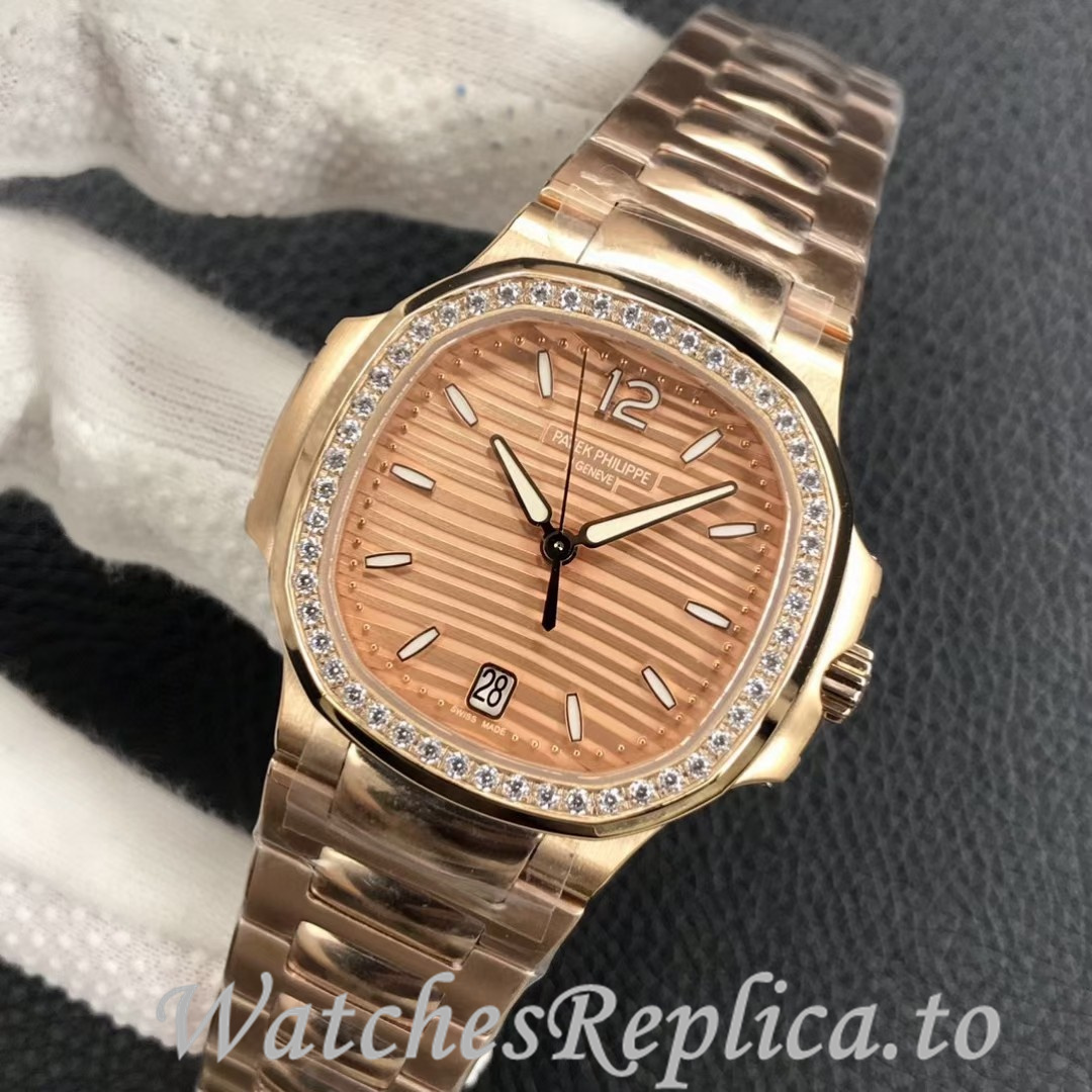Patek Philippe Replica Nautilus 7118 Stainless steel strap 35.2MM - WatchesReplica.is