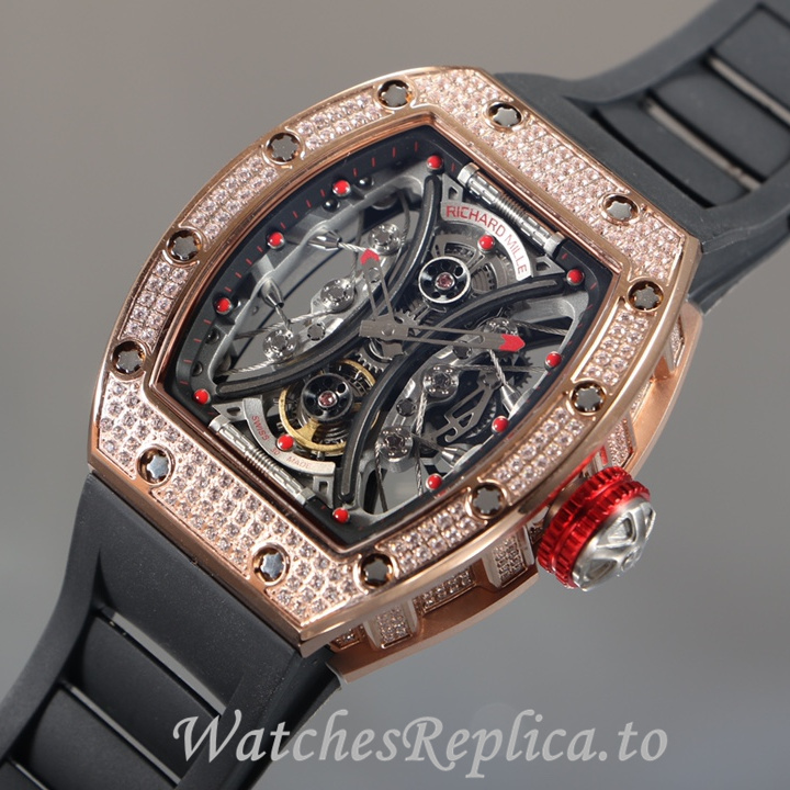 Richard Mille Replica RM53-01 Rubber strap 50MM - WatchesReplica.is