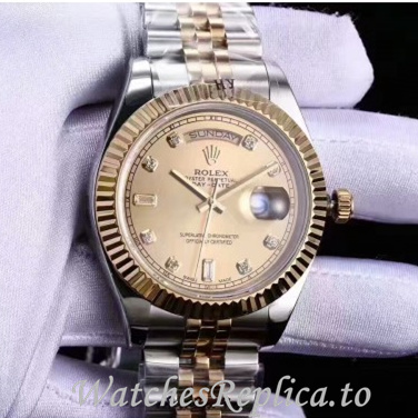 Swiss Rolex Datejust Replica 126233 Stainless steel strap 41MM - WatchesReplica.is