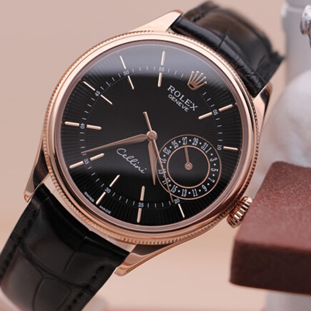Replica Rolex Cellini 50515bkbk 39MM - WatchesReplica.is
