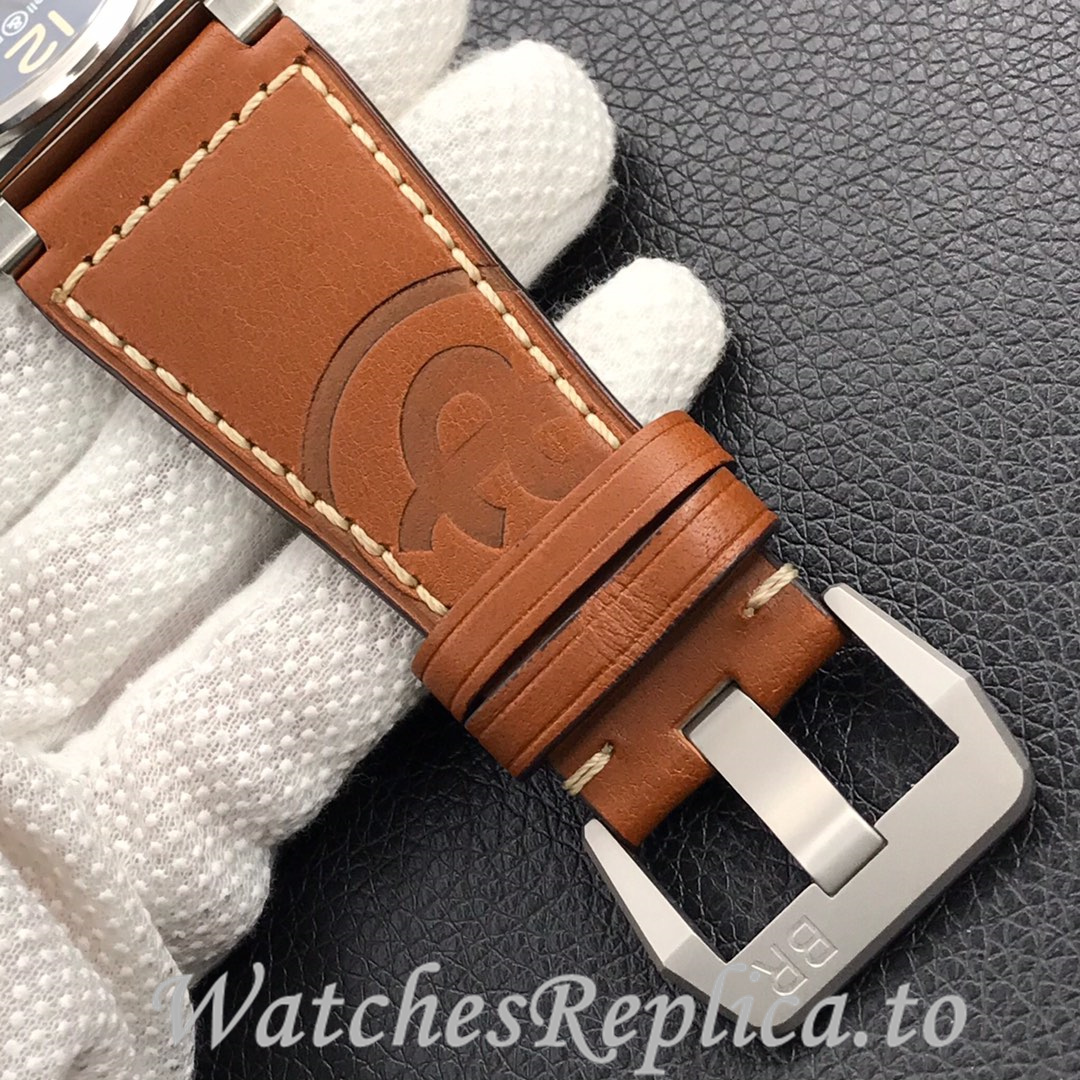 Bell Ross Replica BR 03 BR03-92 Leather strap 42MM - WatchesReplica.is