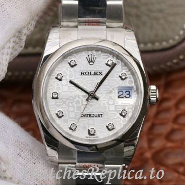 Swiss Rolex Datejust Replica 116234 Stainless steel strap 36MM - WatchesReplica.is