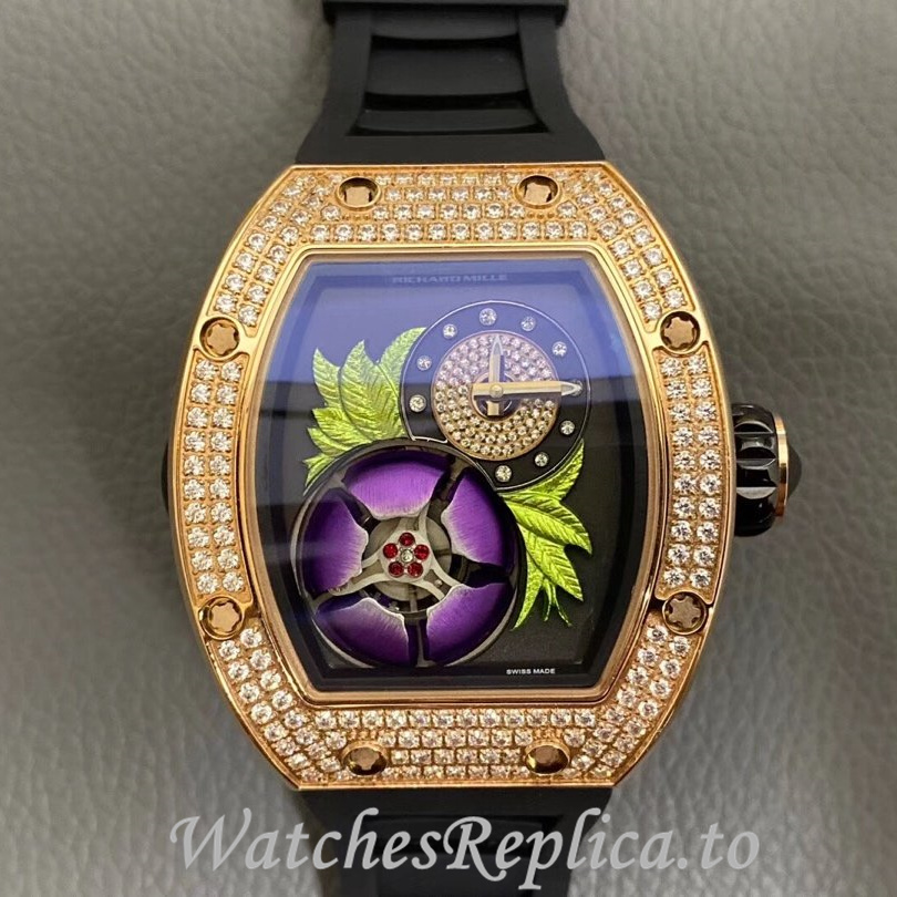 Richard Mille Replica RM19-02 Rubber strap 50MM - WatchesReplica.is