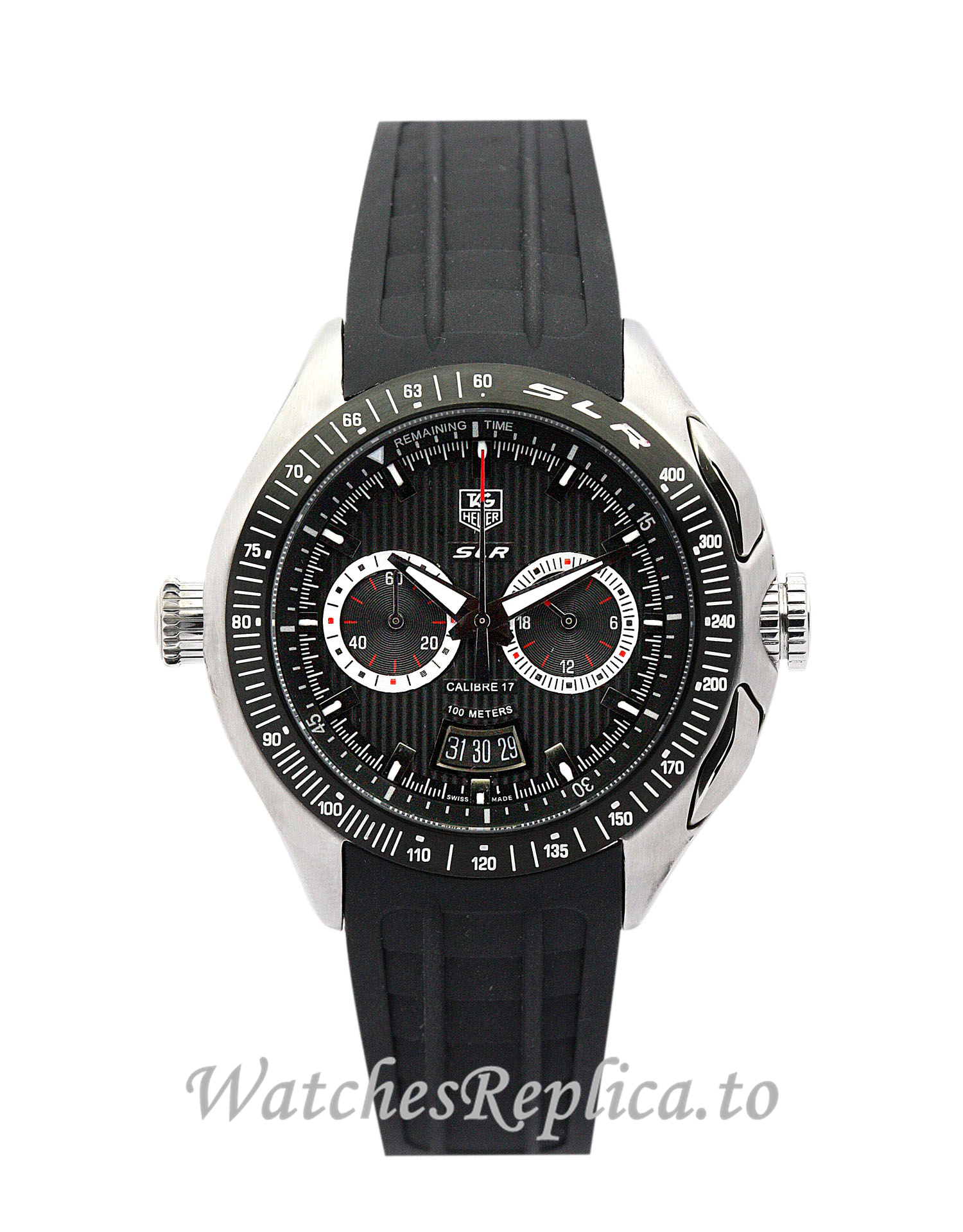 Tag Heuer SLR Black Dial CAG2010.BA0254 47 MM - WatchesReplica.is