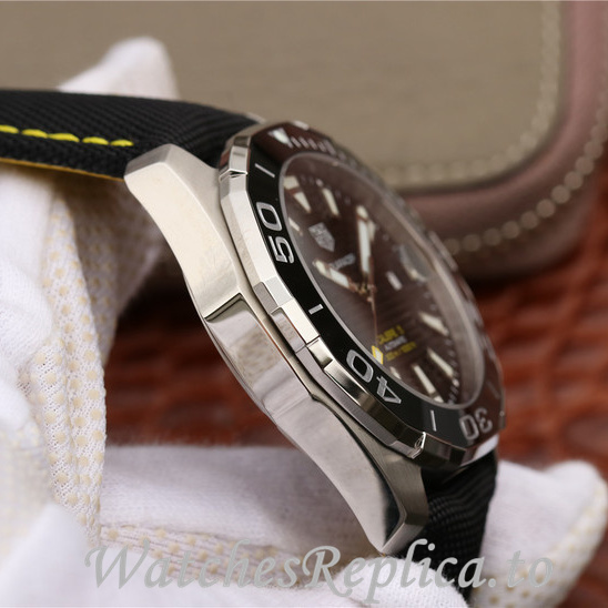 Tag Heuer Replica Aquaracer Canvas strap 43MM - WatchesReplica.is
