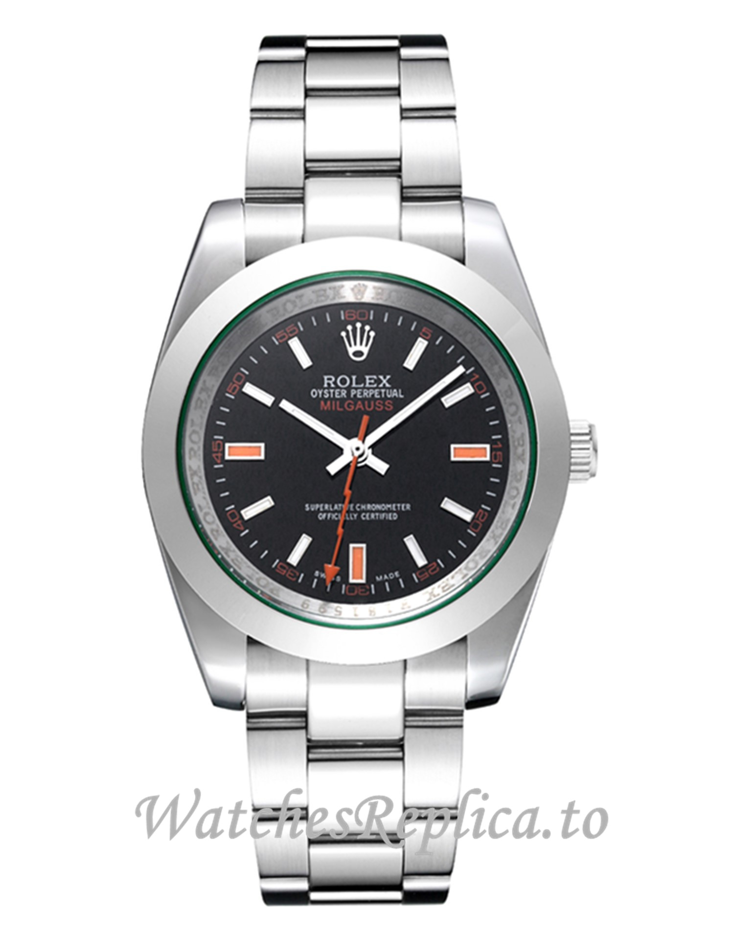 Rolex Milgauss Replica 24756 39MM - WatchesReplica.is