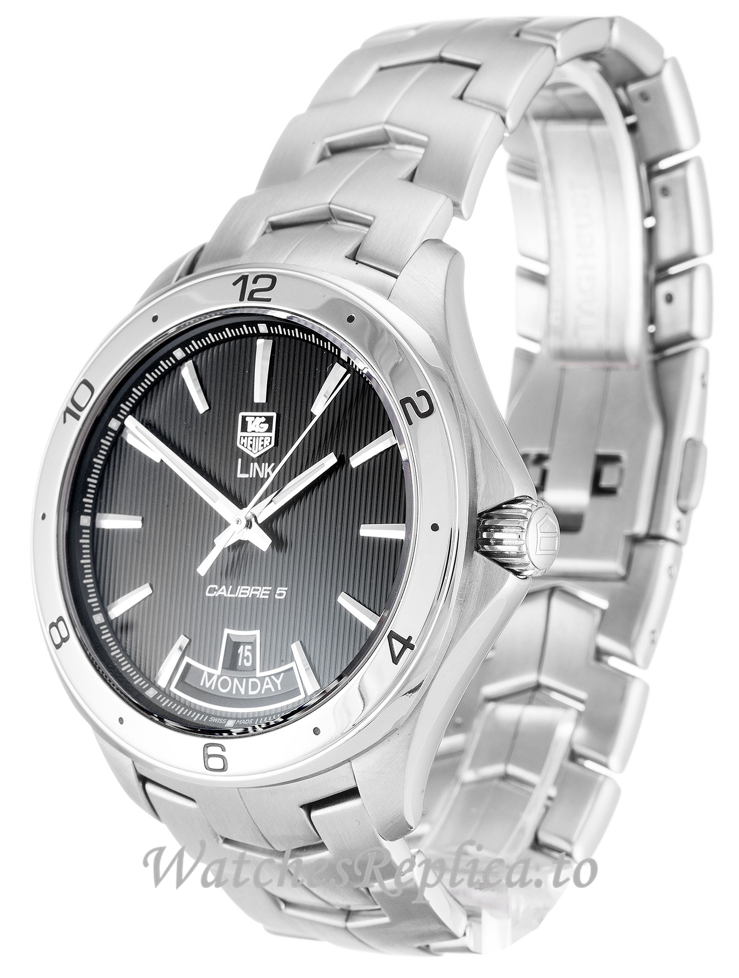 Tag Heuer Link Black Dial WAT2010.BA0951 42 MM - WatchesReplica.is