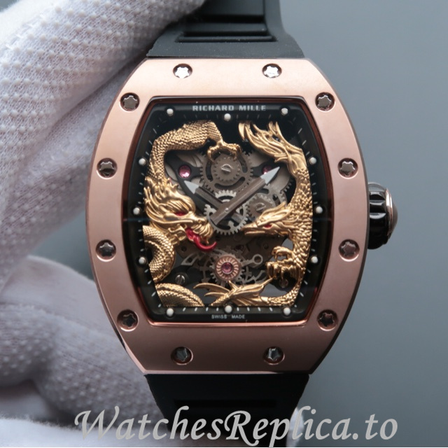 Richard Mille Replica RM57-01 Rubber strap 50MM - WatchesReplica.is