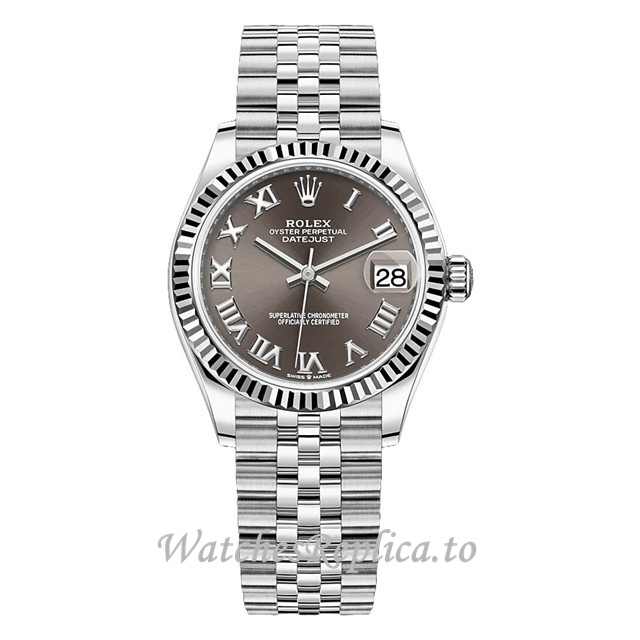 Replica Rolex Datejust m278274-0022 31MM Stainless steel strap Ladies Watch - WatchesReplica.is