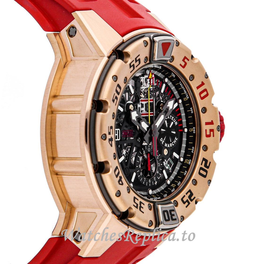 Replica Richard Mille RM 032 RM 032 RG 50MM Mens Watch - WatchesReplica.is