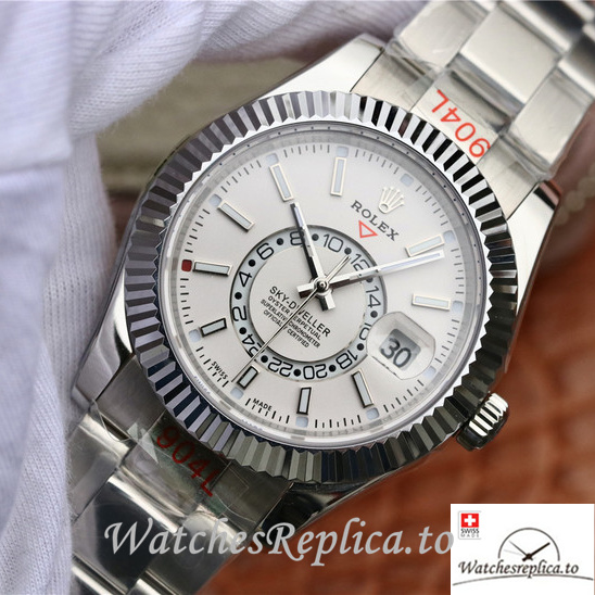 Swiss Rolex Oyster Perpetual Replica 326934-0001 Stainless steel strap 42MM - WatchesReplica.is