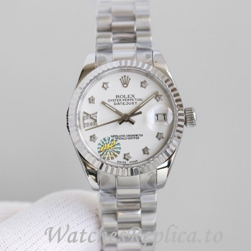 Swiss Rolex Datejust Replica 279178 Stainless steel strap 28MM - WatchesReplica.is