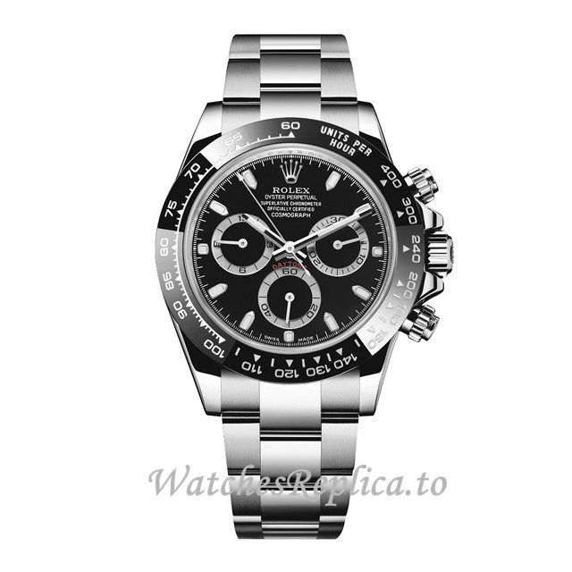 Rolex Daytona 116500BKSO 40MM - WatchesReplica.is
