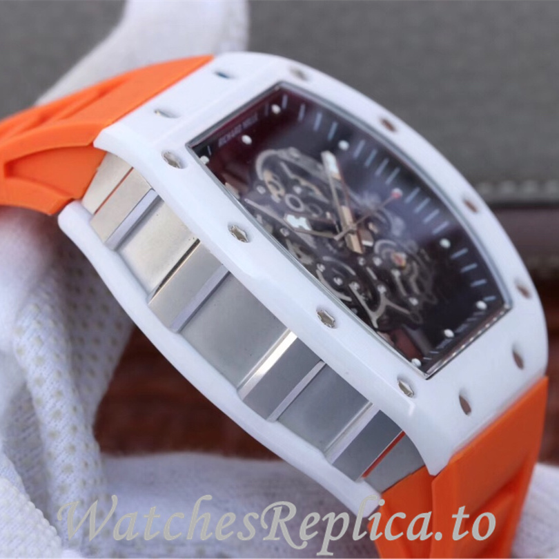 Richard Mille Replica RM055 Rubber strap 50MM - WatchesReplica.is