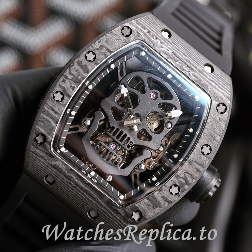 Richard Mille Replica RM052 Rubber strap 50MM - WatchesReplica.is