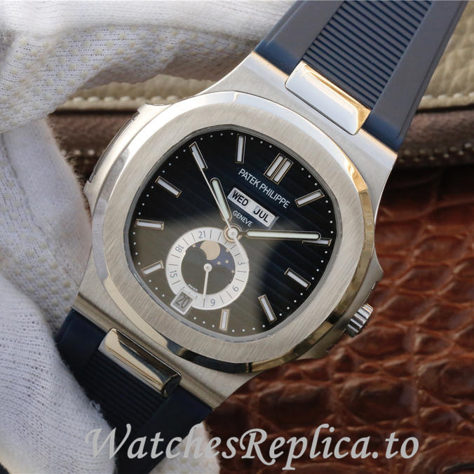 Patek Philippe Replica Nautilus 5726 Rubber strap 40.5MM - WatchesReplica.is