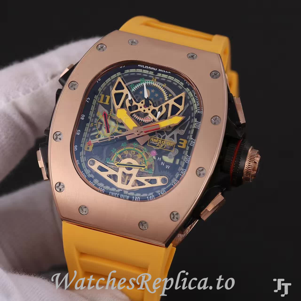 Richard Mille Replica RM50-02 Rubber strap 41MM - WatchesReplica.is