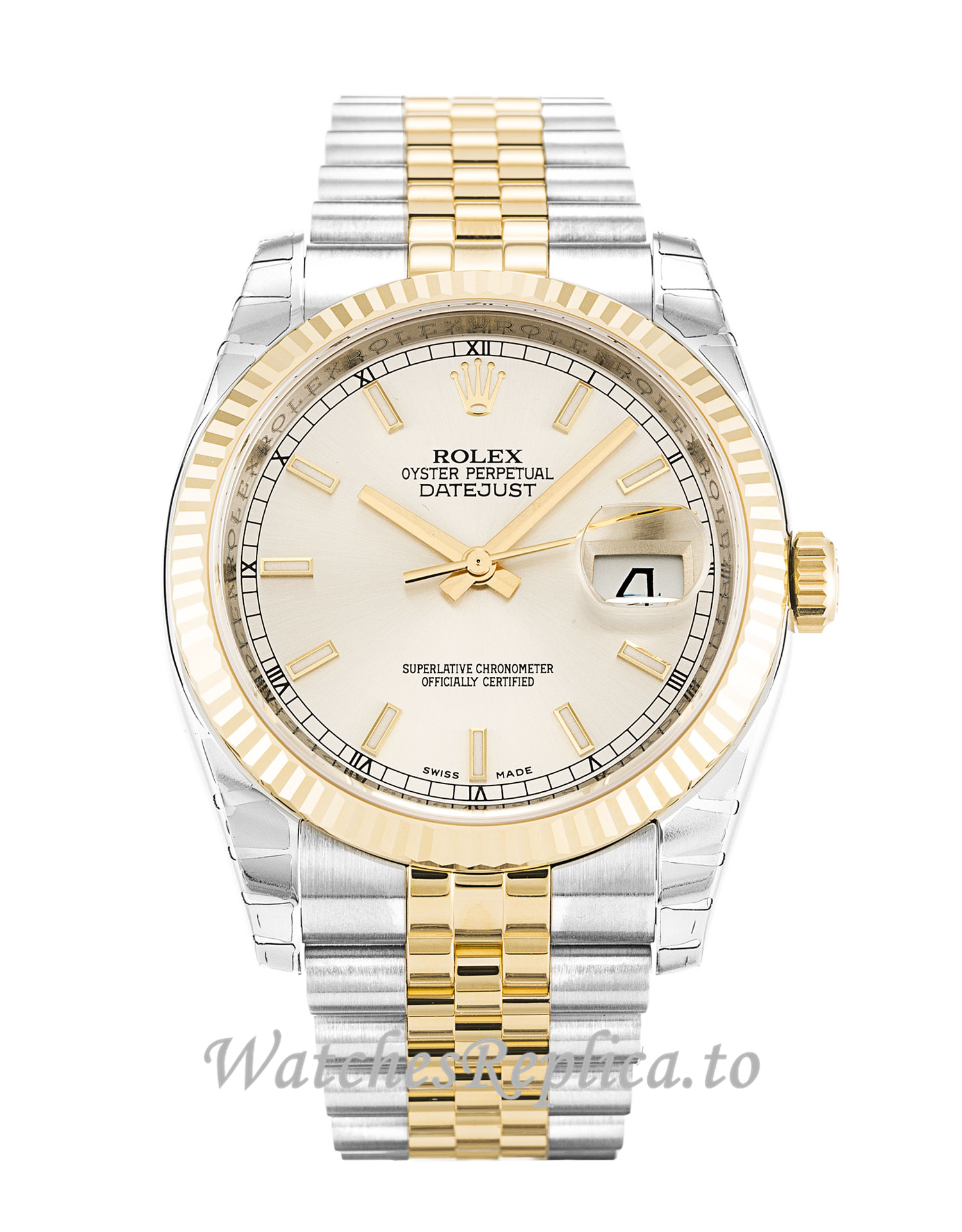 Rolex Datejust Silver Dial 116233 - WatchesReplica.is