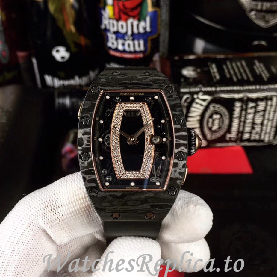Richard Mille Replica RM037 Rubber strap 45MM - WatchesReplica.is