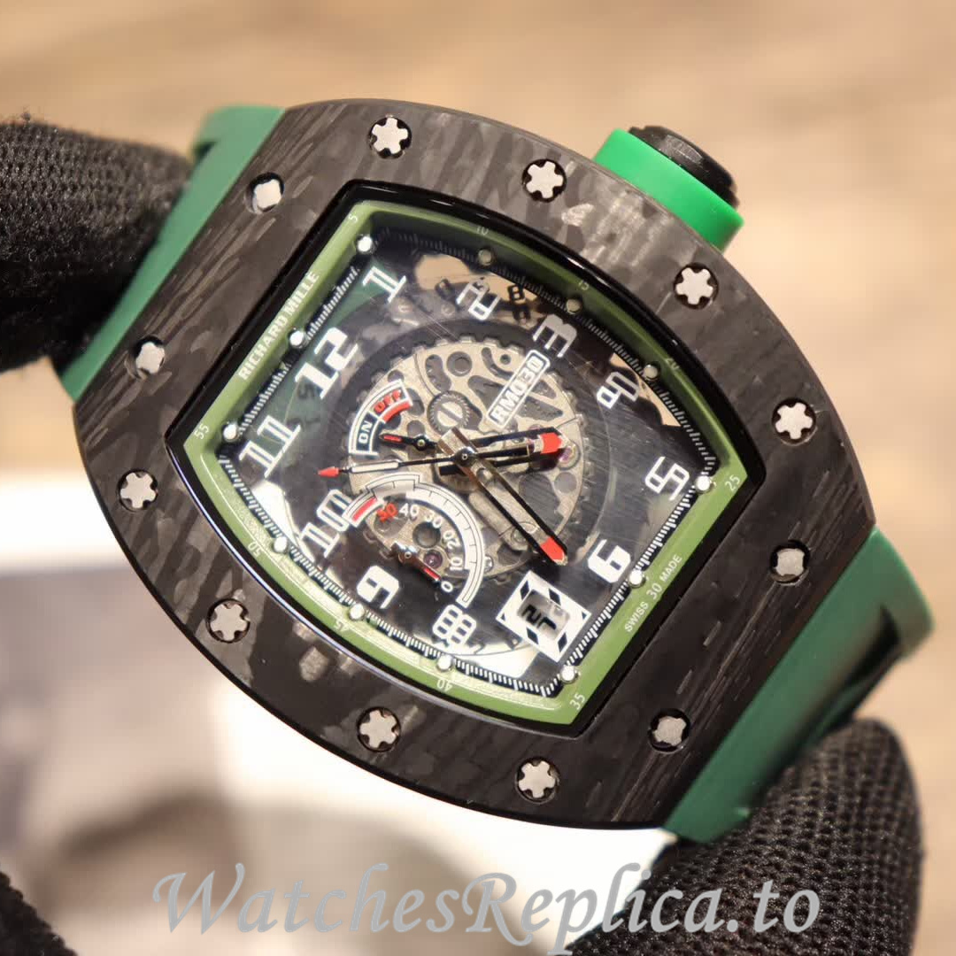 Richard Mille Replica RM030 Rubber strap 50MM - WatchesReplica.is