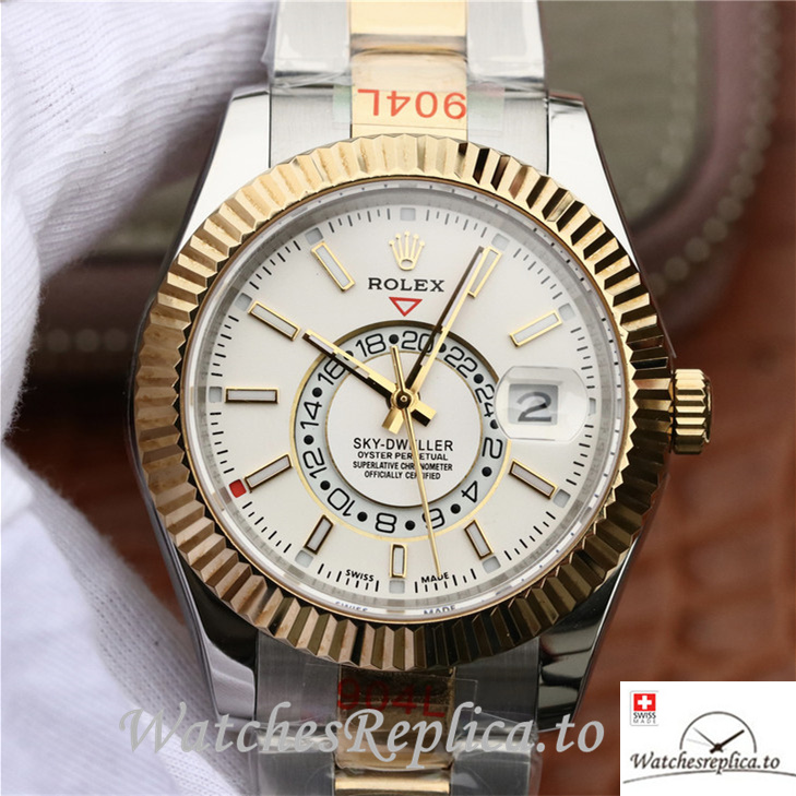Swiss Rolex Oyster Perpetual Replica 326933-0009 Stainless steel strap 42MM - WatchesReplica.is