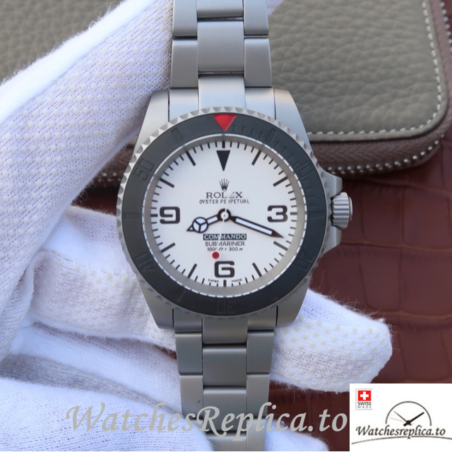 Swiss Rolex Submariner Replica Stainless steel strap 40MM - WatchesReplica.is
