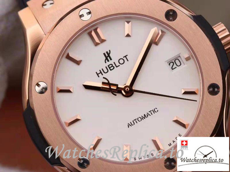 Swiss Hublot Classic Fusion Replica 511.OX.2611.LR Black Strap 42MM - WatchesReplica.is
